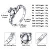 925 Sterling Silver Claddagh Ring for Woman Celtic Knot Eternity Romantic Promise Anniversary Wedding Ring Size 4 -12 Gift
