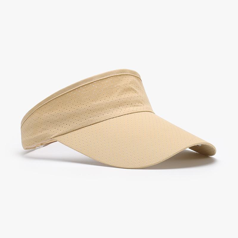 New Summer Outdoor Extended Brim Sun Hats Men Women Solid Sport Visor UV Protection Top Empty Tennis Golf Running Baseball Cap