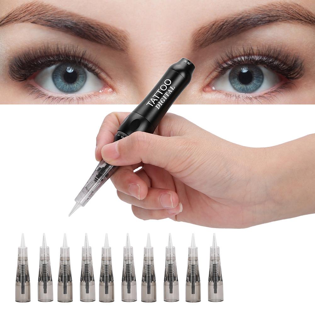 Tattoo Stiftmaschine Semi-Permanent Microblading Tattoo Maschine mit Tattoo Nadel