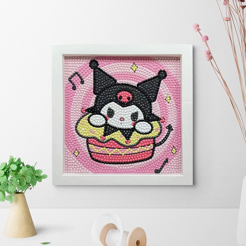 Free Shipping/Cartoon Diamond Painting Children'S Gift Handmade Cross Stitch Framed Diy Bedroom Sticker