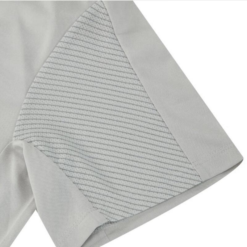 New Asics Men Running T Shirt Men's Gray 2011D326-020