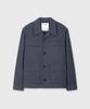 DIVEIN Washed Cotton Work Jacket (Navy)