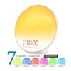 Led Sunrise Sunset Simulation Alarm Clock With Colorful Ambient Light For Relaxation