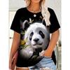 Women's T-shirts, round neck short-sleeved summer tops