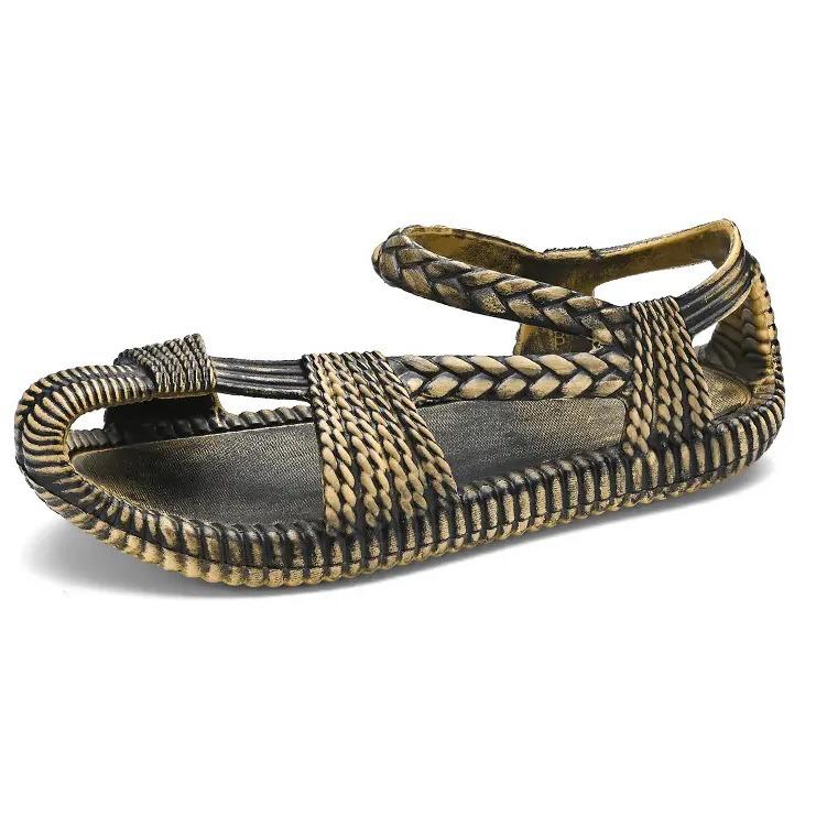 Summer New Casual Beach Sandals Breathable Outdoor Hiking Shoes Lightweight Large Size Wading Shoes