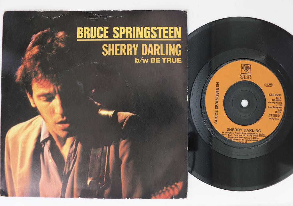 7inch Record BRUCE SPRINGSTEEN - Sherry Darling / Be True CBS9568 CBS 1981 UK Rock Used