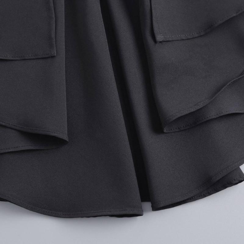 Elegant Pleated Collar Detachable Layered Neck Accessory For Women Men Kids Comfortable Polyester Fashion
