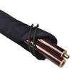 Multifunktionale faltbare Angelruten-Tasche Nicht elastisch Tragbar Köderruten-Tasche Schwarze Angelruten-Schutzhülle