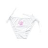 Japanese Style Cat Paw Cotton Lace-Up Thong for Women
