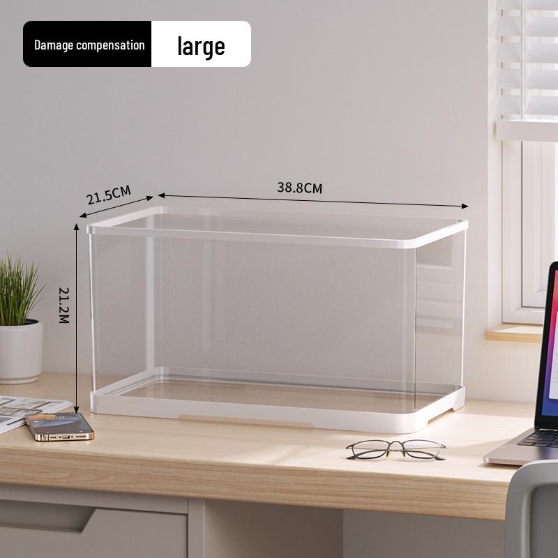 Golden Hamster Luxury Acrylic Villa - Transparent Breeding Cage with Spacious Bedroom