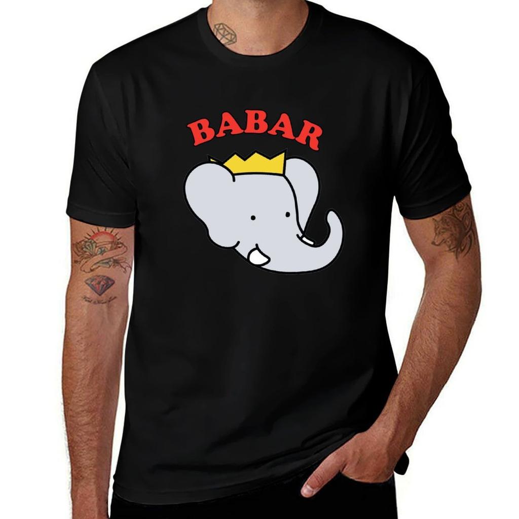 Babar tričko bavlnené tričká vysoko kvalitné tričko