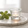 Glass Bird Feeder Cups, Feeder Replacement Bowls, 2.44 Inch Weatherproof Glass Bowl for Hummingbird & Finch, Outdoor Hanging Feeder Accessory & Candle