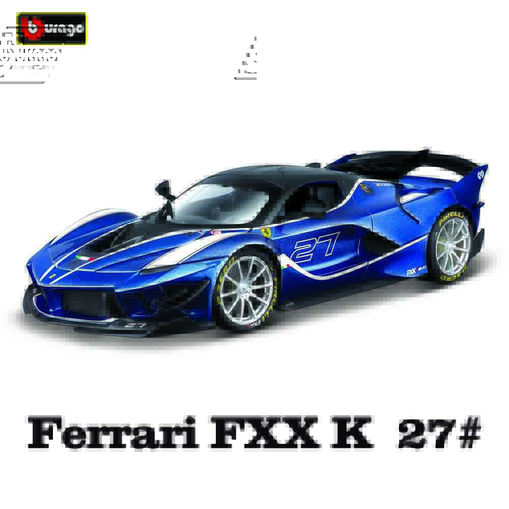 GCD2 Bburago 1:18 Ferrari SF90 XX Stradale 296GTB FXXK EVO SF90 SP1 MONZA racing model simulation car model alloy car toy collection