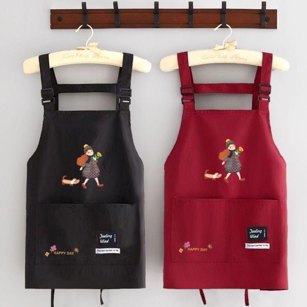 Sleeveless Chef Apron Waterproof Work Apron New Cooking Aprons Home Kitchen
