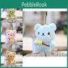 Cute Bear Plush Toy Keychain Adorable Teddy Bear Bag Accessory Soft Stuffed Animal