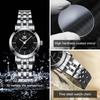 OPK Brand Women's Steel Belt Watch Simple and Fashionable Quartz Waterproof 6019