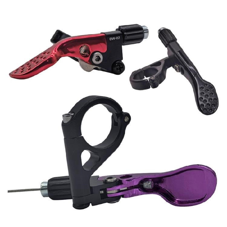 Aluminum Alloys Bike Dropper Post Remote Lever Bike Seats Tube Height Cable Adjustable Lever Easy to Installation