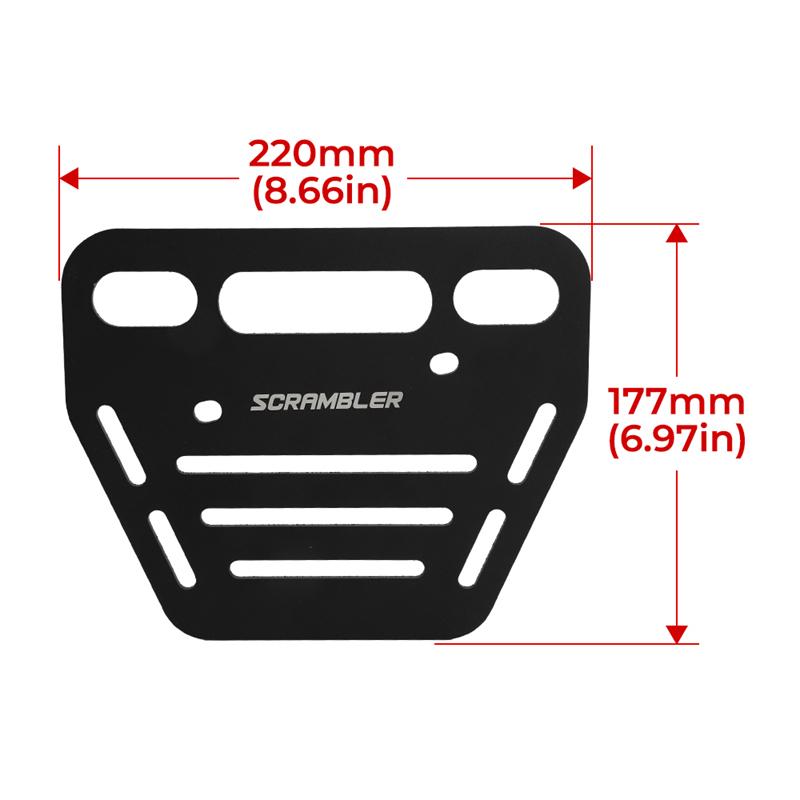 For Ducati Scrambler 620 800 Urban Classic Enduro Sixty2 Icon Motorcycle Side Luggage Rack Support Saddle Bags Mounting Brackets