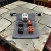 5 ks Kostky Backgammon Dřevěné Kostky Kostky pro Zdoujování 22 mm Velké Kostky pro Zdoujování Pluses 4ks Kostky 16 mm s Voděodolným Úložným Sáčkem