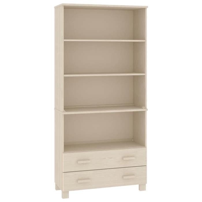 VidaXL Buffet HAMAR Solid Pine Wood Honey Brown 3100934