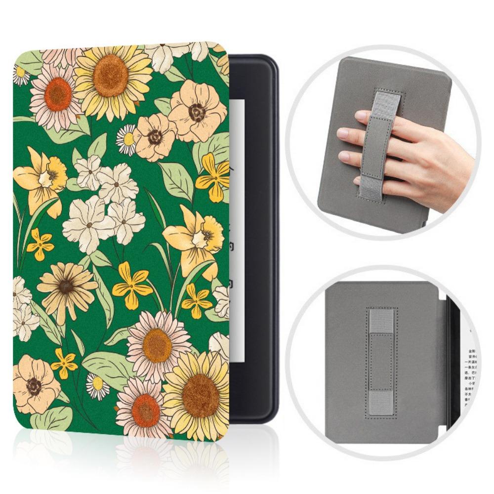 Kindle 2024 Case KPW6543 Handheld Colorful Protective Cover with Hand Strap 658 Shell
