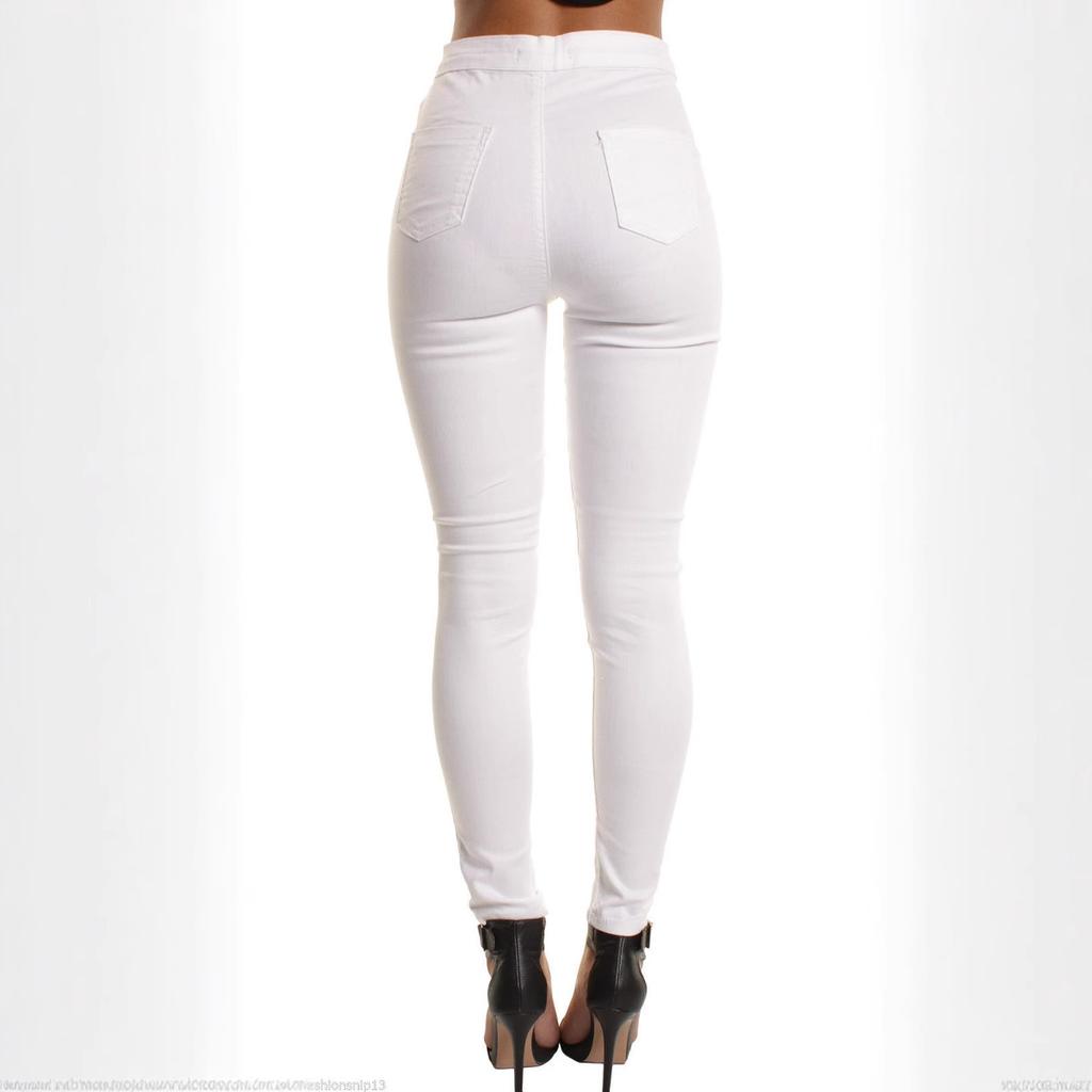 Nuevos Jeans Skinny Elásticos para Mujer 2026, Pantalones Lápiz de Tiro Alto con Rodilla Rota y Corte Levanta Glúteos para un Look Adelgazante