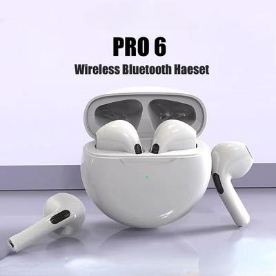 Air Pro6 Bluetooth Kopfhörer Tws Ohrhörer Bluetooth Drahtlos Bluetooth Headset Pods EarPods Drahtlose Kopfhörer Pro 6 Ohrstöpsel