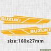 AAGJ1 Decalcomania in Vinile Adesivo Logo Suzuki Adesivi Moto Kit Riflettente per Casco