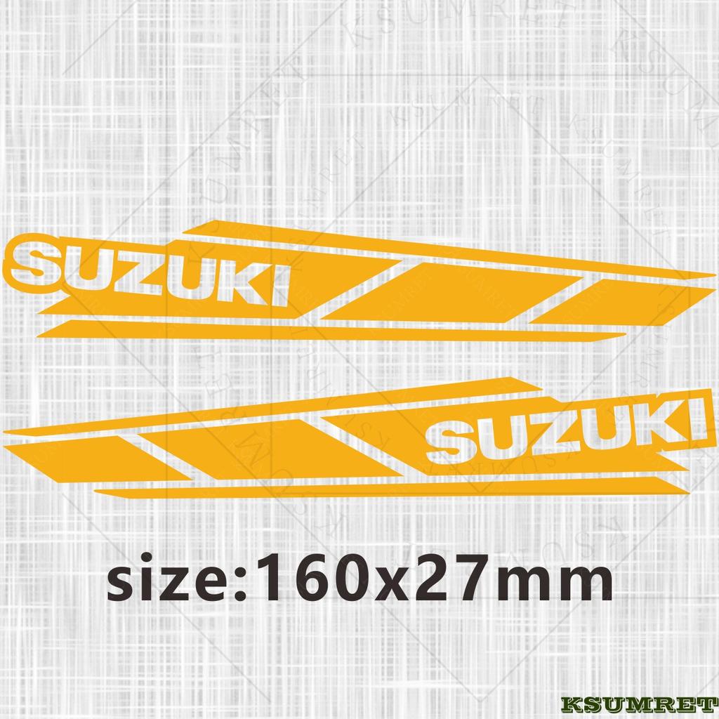 AAGJ1 Decalcomania in Vinile Adesivo Logo Suzuki Adesivi Moto Kit Riflettente per Casco