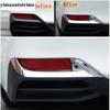 Rear Fog Lights Lamps Eyelid Eyebrow Decoration Cover Trim For Toyota Avalon  -  ABS Chrome Accessories Exterior