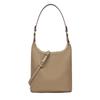 New leather women's bag first layer cowhide simple casual bucket bag shoulder messenger bag women