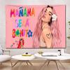 Sängerin KKarol G Bank Wandteppich Personalisierbare Wandteppiche Verschiedener Stile Wandbehang Promi-Fotodruck Wandbehang