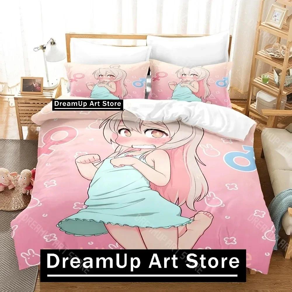 3D Print Onimai I'm Now Your Sister! Bedding Set Single Twin Full Queen King Size Bed Set Adult Kid Bedroom Duvetcover Sets