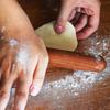 Holz-Nudelholz Natürliches Massivholz Mehrzweck-Teigroller Antihaft-Küchenwerkzeug für Fondant Kuchenboden Kekse Brot Pizza Knödel