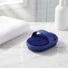 Pet Bath Brush with Soft Silicone Bristles for Gentle Scrubbing and Massaging Suitable for Dogs and Cats Durable Easy To Clean Design