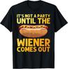 Humorous Hot Dog Graphic Tee for Men and Women