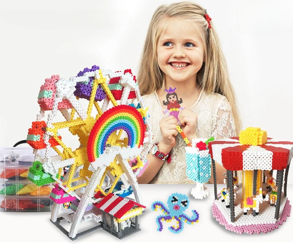 Beads creative set for ironing set gift birthday child