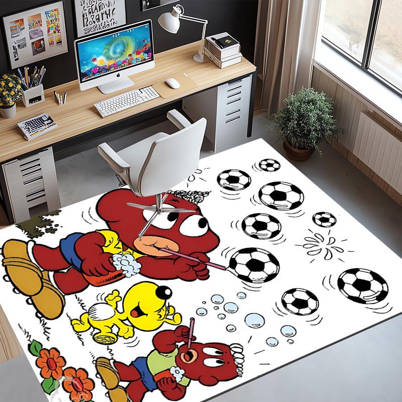 Bamse Pattern Rug, Indoor/Outdoor Mat, for Picnic, Gameroom, Bedroom, Office, Living Room, Home Decor Carpet, Birthday Gift