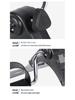Folding Mini Exercise Bike: Under-Desk Pedal Stepper Leg Trainer for Home Fitness