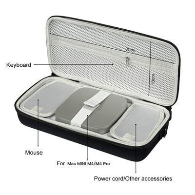 Étui de transport pour ordinateur hôte Apple Mac Mini M4/M4 Pro Étui de protection antichoc pour ordinateur de bureau Mac Mini Puce M4