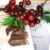 Artificial Flower High Simulation Texture No Maintenance Purple Blue Berries Branch Natural Look Fake Berries