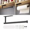 Modern Kitchen Roll Paper Towel Holder Stainless Steel No Drilling Toilet Roll Holder Wall Mount Home Decor Storage Rack Toilet