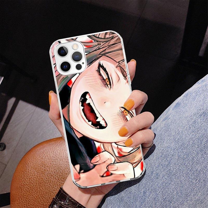 Himiko Toga Waifu Anime Phnoe Case for Iphone 17 Air 16 11 12 13 Mini 14 Plus 15 Pro Max 7 8E SE 2020 16ProMax Phone Cover Coque