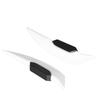 1 Pair Motorcycle Side Winglet Aerodynamic Wing Spoiler Universal for Motorbike Electric BikesWhite