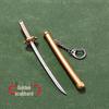 Zoro Shuusui Samurai-Schwert Schlüsselanhänger: Anime Metalllegierung Miniatur Anhänger