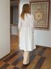 Mwimwieleu Ruffle Collar Pin-Tuck Dress Mu2611Op105M