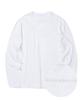 DIVINE DISTANCE Upside Cutoff Long Sleeve [White]