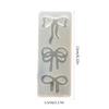 Silicone Pendant Mold Bowknot Shape Jewelry Making Supplies Hand Making Supplies