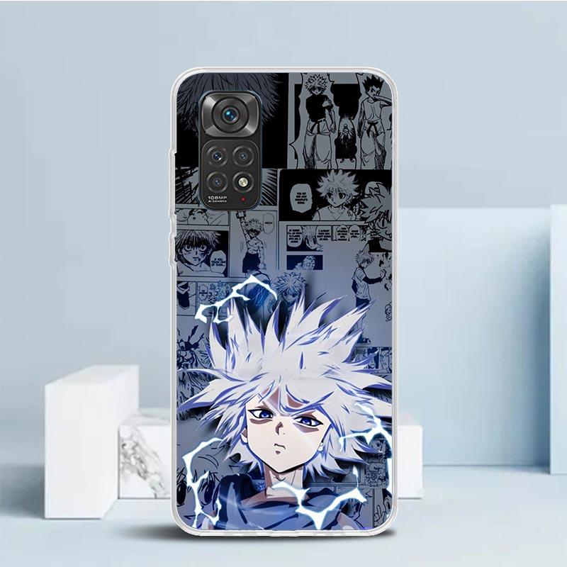 Killua HunterX Phone Case For Xiaomi Redmi Note 15 14 14S 13 12S 12 Pro Plus 11S 11 11T 11E 10S 10 + Soft TPU Back Cover Redmi N