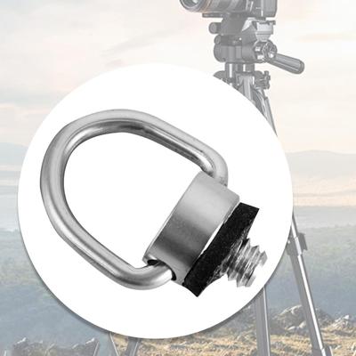 Camera Fixing Screw 1/4 Inch Premium Stable Connection D Ring Hinged Holder for
